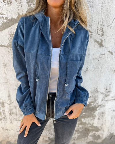 SORELLE CORDUROY ZIP JACKET