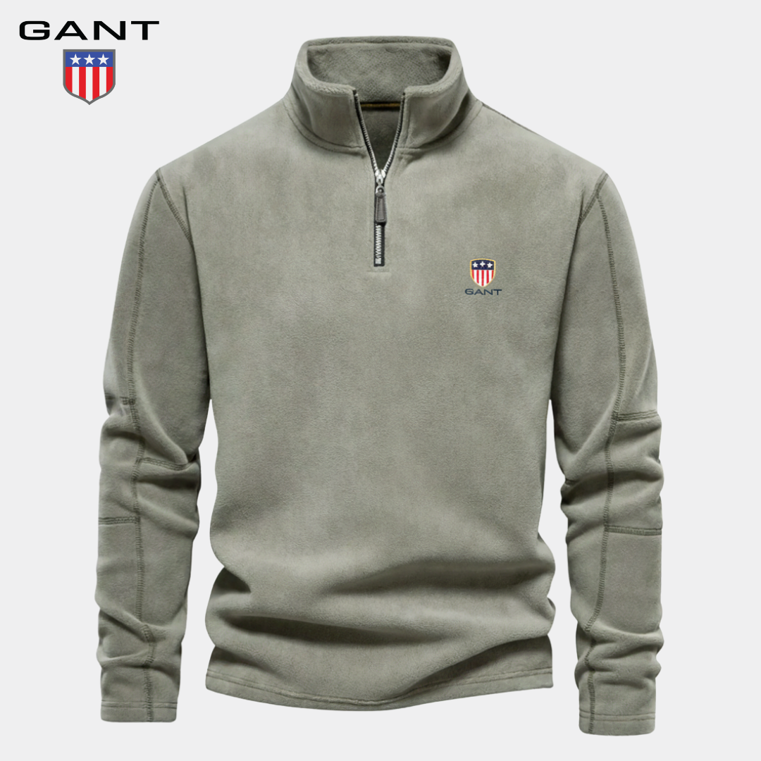 GT™ Half Zip Sweatshirt i Bomull