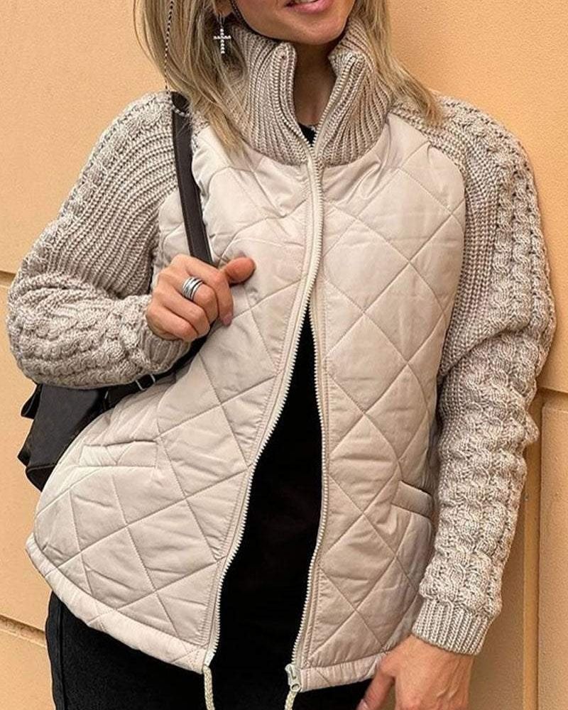SELORA FLEECE KNIT JACKET