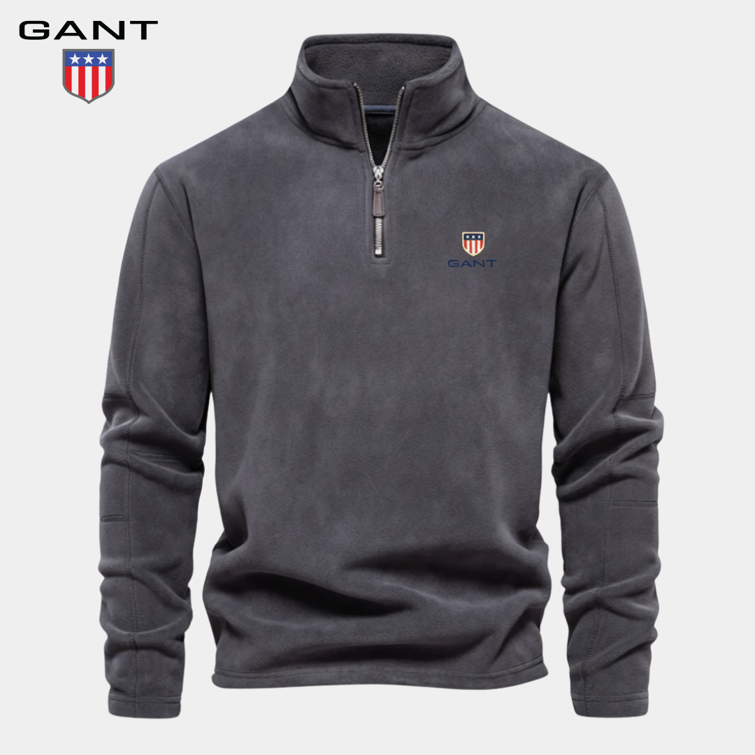 GT™ Half Zip Sweatshirt i Bomull