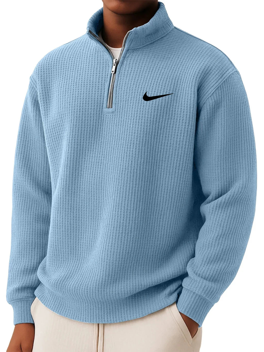NK Collar Half Zip Sweatshirt