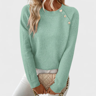 SELVYA ONE-SHOULDER SWEATER