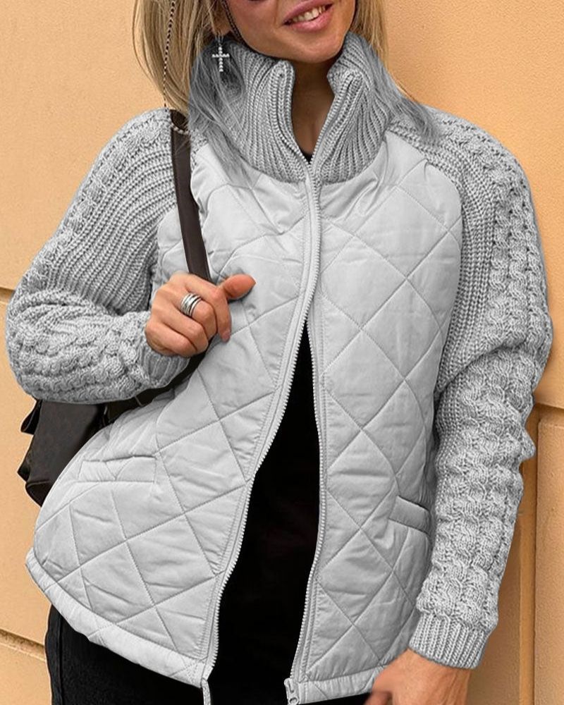 SELORA FLEECE KNIT JACKET